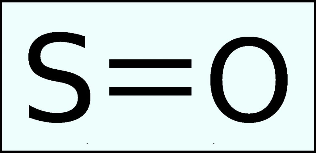 Estructura de Lewis del SO (Monóxido de Azufre)